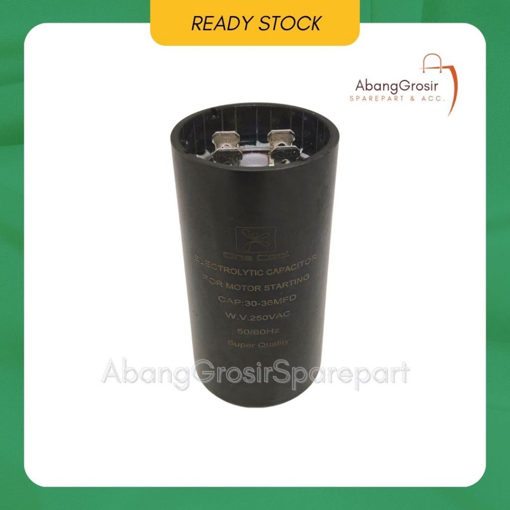Kapasitor Starting AC 30-36 uf 250V / Motor Capacitor AC 30-36uf 250 V / Capasitor Motor Air Conditi