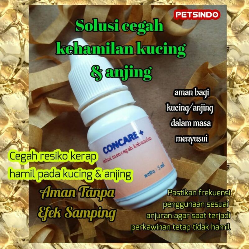 Concare KB kucing anjing mencegah kehamilan Obat ANTI HAMIL kucing | mencegah kehamilan dan proses o