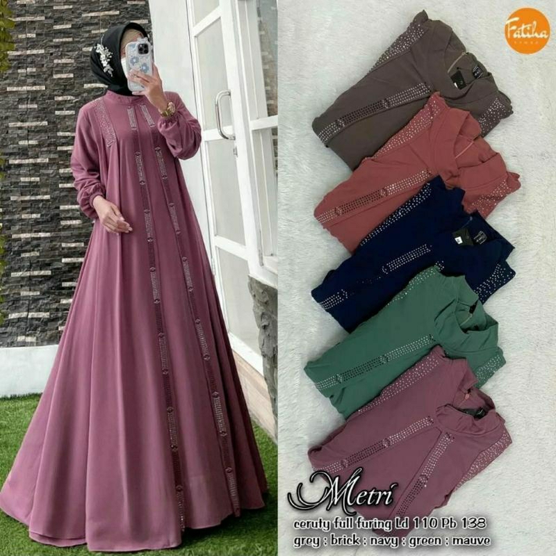 METRI MAXY DRESS MUTIARA