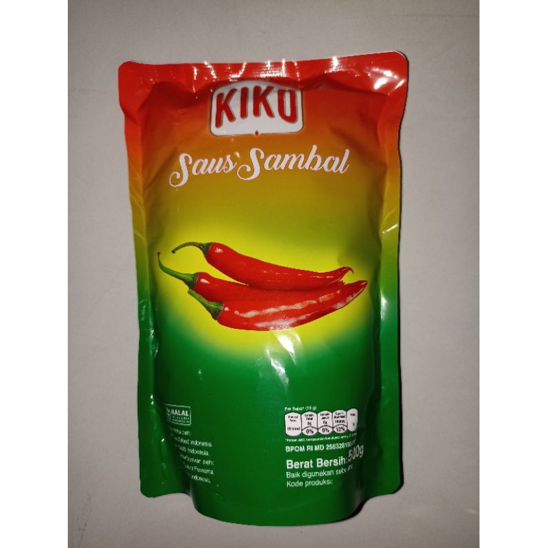 

Kiko Saus Sambal 500 gr (Standing Pouch)
