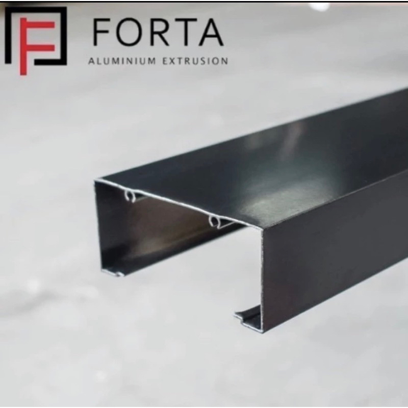 Aluminium Forta Kusen 3" 60428 Kusen Polos Sekrup Aluminium Batangan