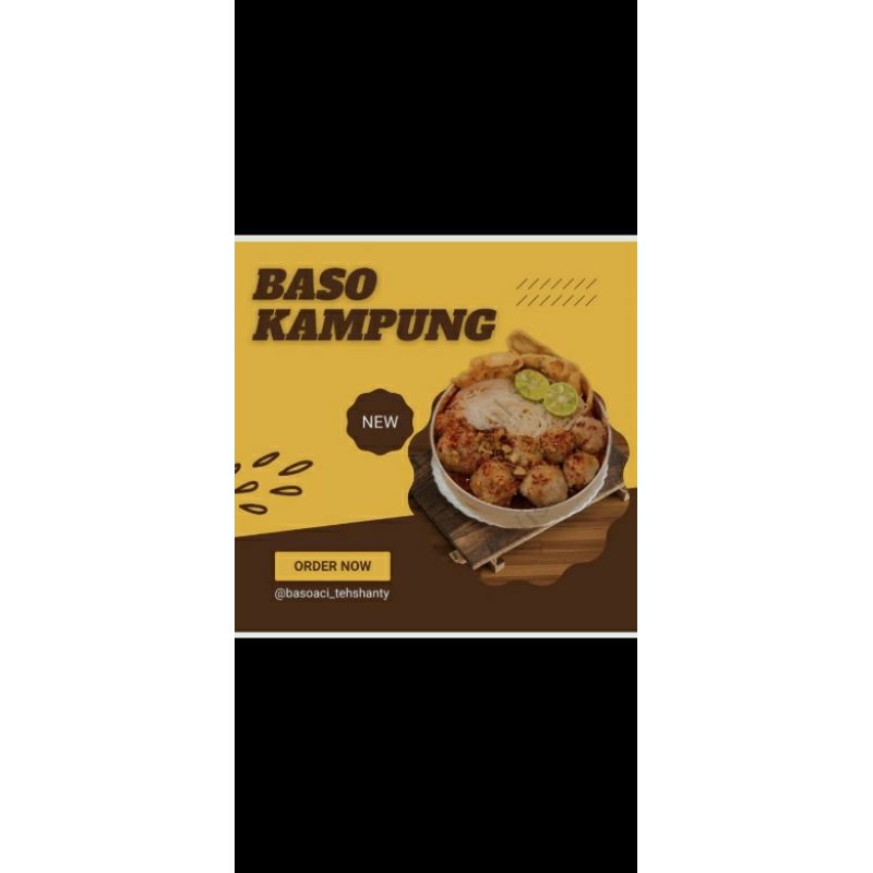 

BASO KAMPUNG Teh Shanty Original