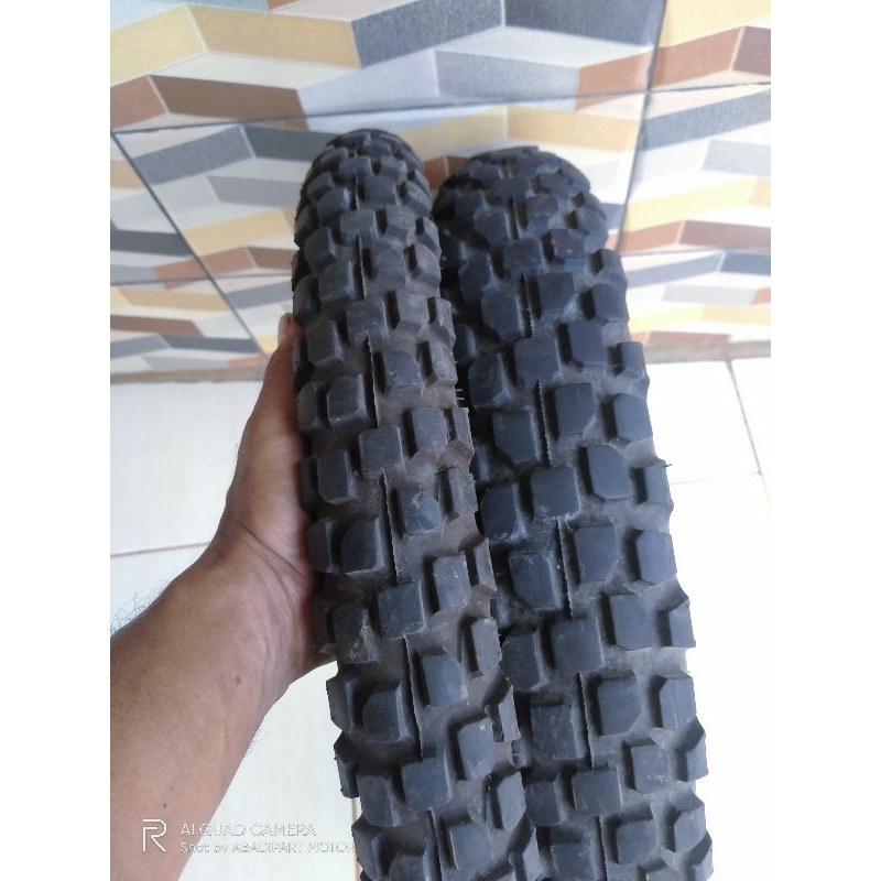 BAN MOTOR CROSS KLX RING 90/100 16,,70/100 19 DEPAN BELAKANG