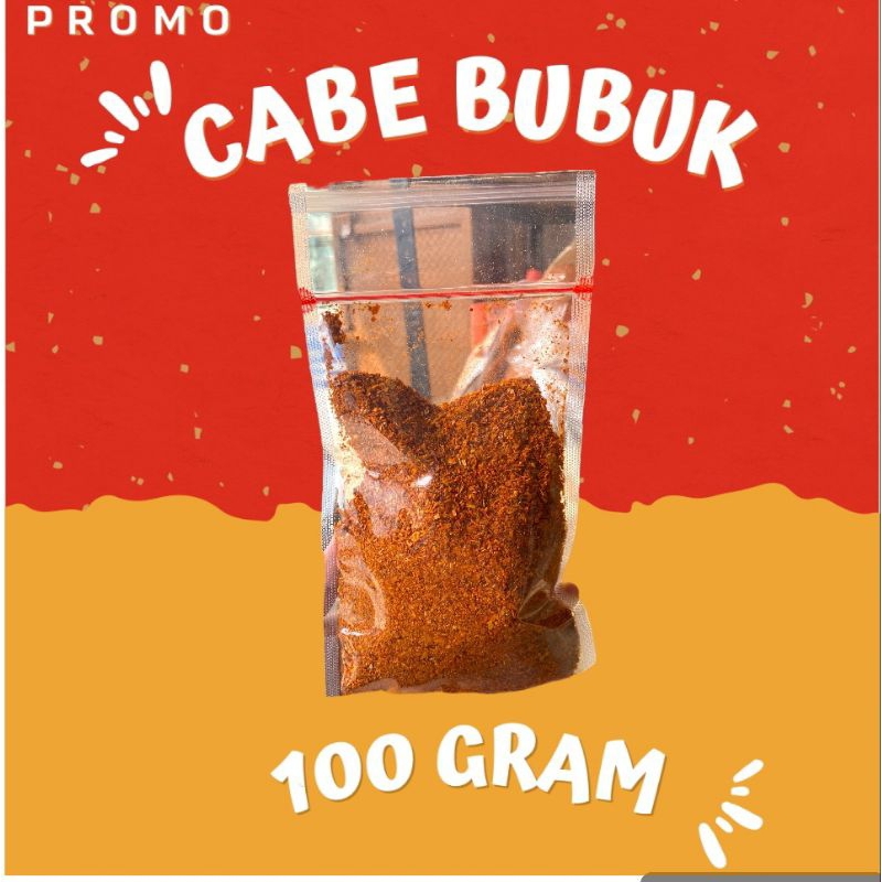 

CABE BUBUK PEDAS 100 GRAM