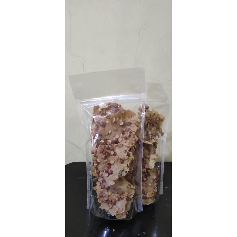 

peyek kacang gurih dan renyah 500 gram asli kamang