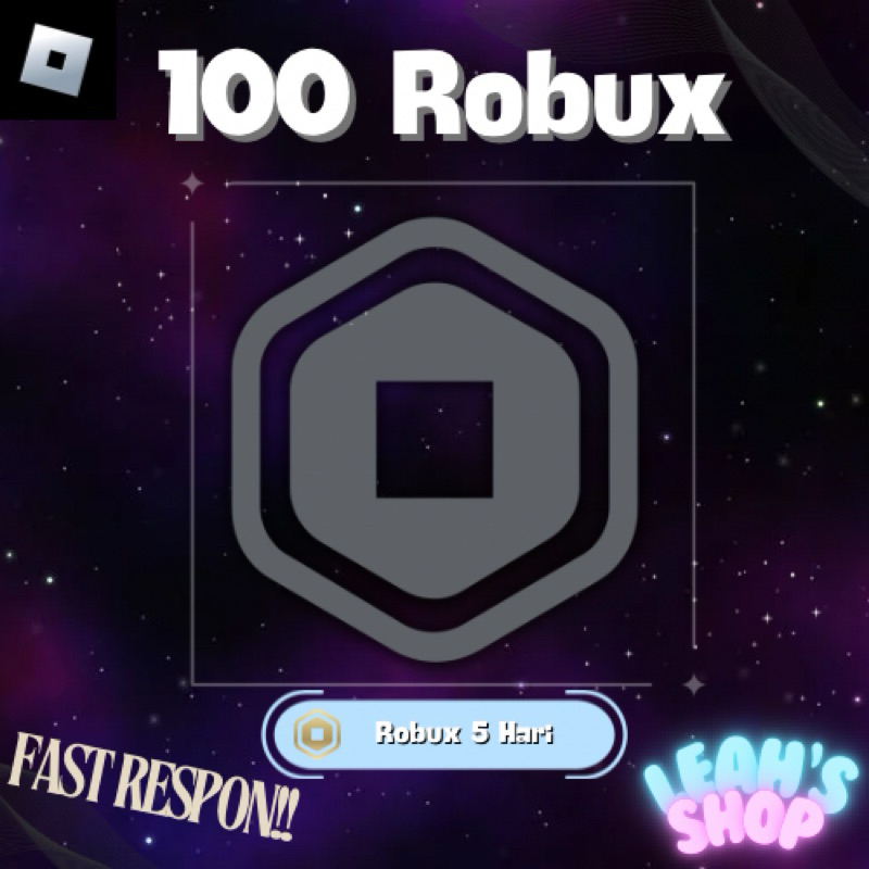 100 Robux Termurah | Fast Respon