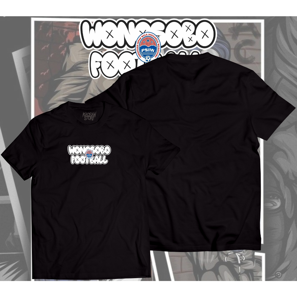 Kaos Wonosobo Football Tshirt PSIW Wonosobo Football