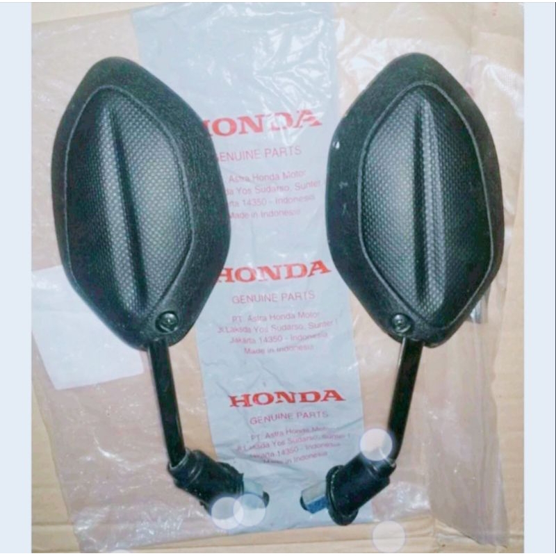 Kaca Spion Mirror Assy Honda Beat Karbu Injeksi Fi Eco Esp LED Original