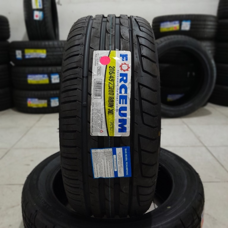 Ban tubles 205 45 r17 forceum octa ban mobil murah berkualitas 205/45 ring 17