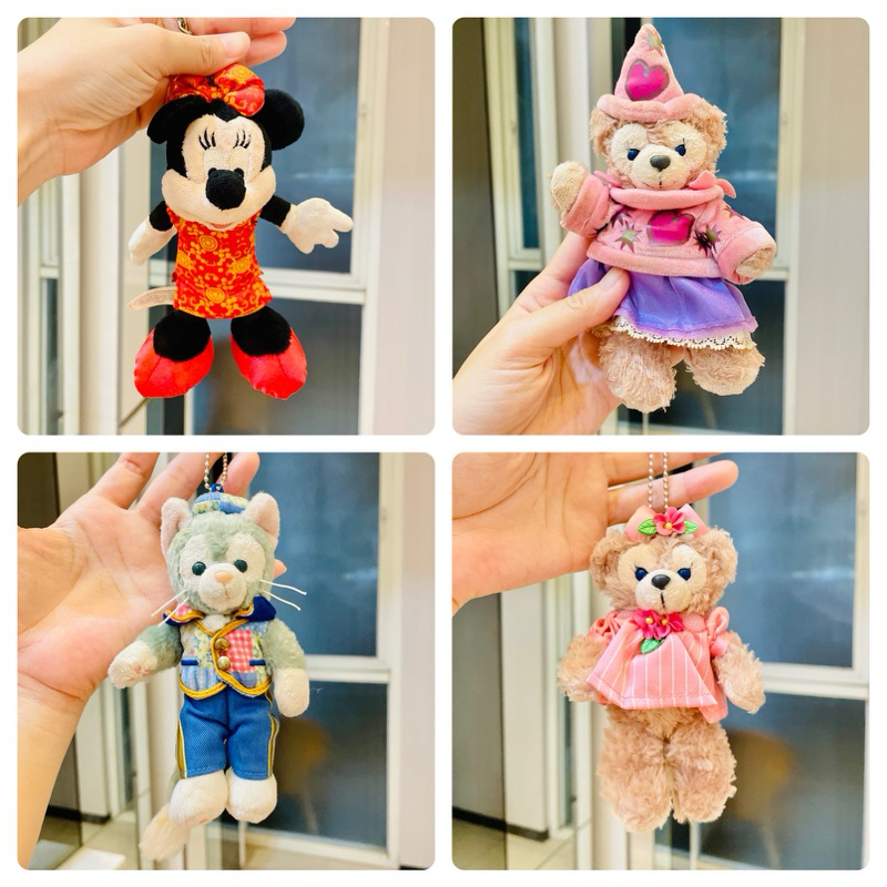 Gantungan Kunci Original Disney Duffy, ShelliMay, Gelatoni, Minnie / Bag Charm Disneyland Ganci