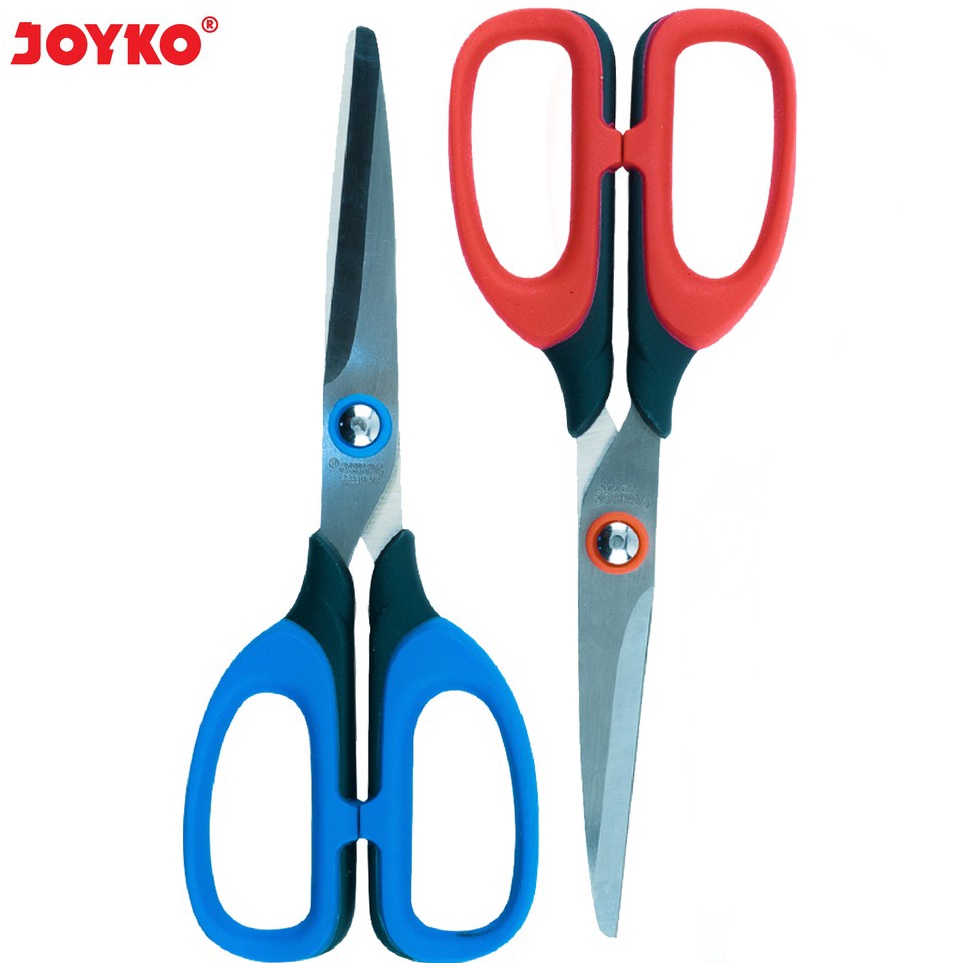 

Ready Baru JOYKO SCISSOR ELASTIC HANDLE GUNTING JOYKO GAGANG ELASTIS SC15