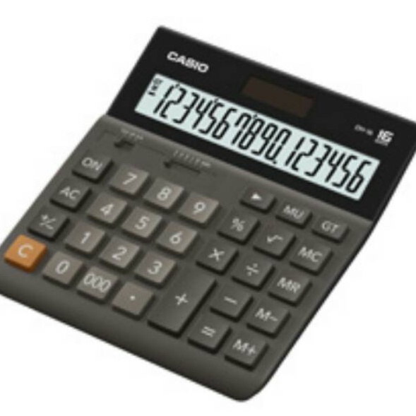 

Update Ekonomis CASIO DH16 Desktop Calculator Kalkulator Meja ORIGINAL GARANSI RESMI