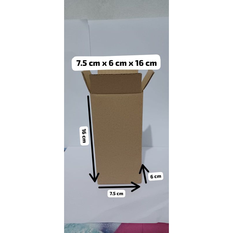 

kardus box packing 7,5x6x16