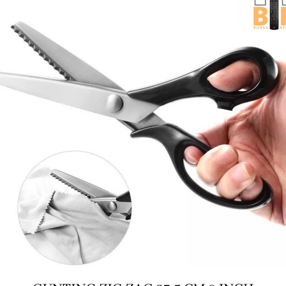 

Buy Now Gunting Zigzag Stainlees Steel Gelombang Gerigi Untuk Menggunting Kain 3MM