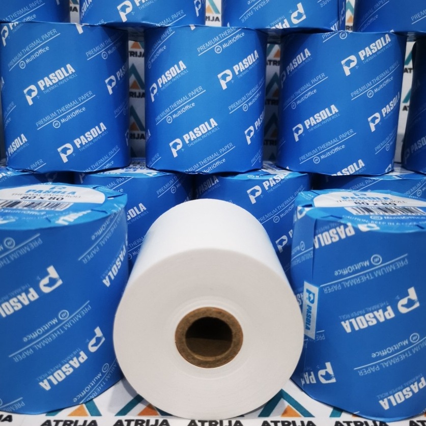 

Stock Limited Kertas Thermal Struk Kasir 8 x 8 Pasola Thermal Paper Roll 8x8