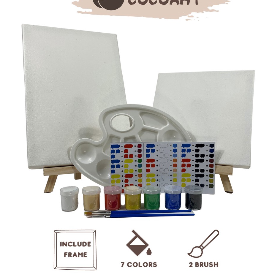 

Harga Puas Painting Kit Cocoartid I Kanvas 2 x 2 cm