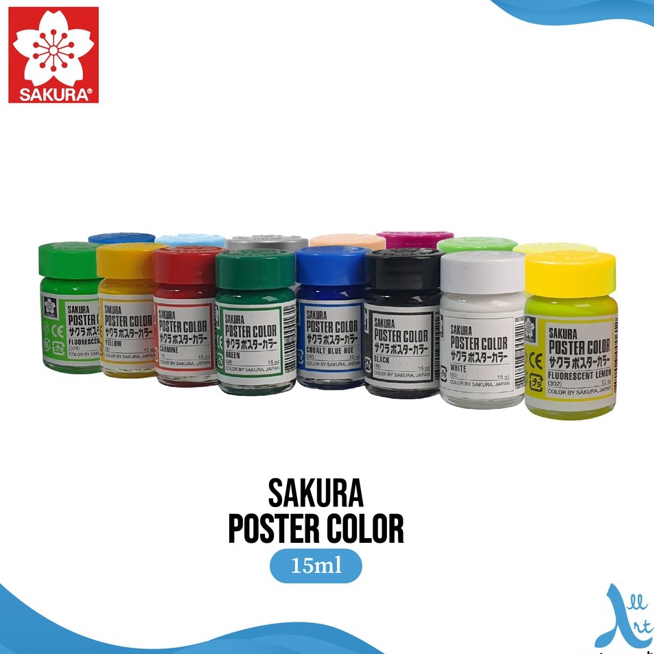 

Hemat Biaya Cat Poster Sakura 15ml Poster Color