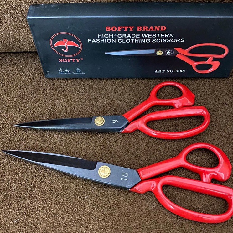 

Obral Terbaik Gunting Kain Gagang Karet premium Gunting taylor Gunting penjahit gagang karet gunting tajam