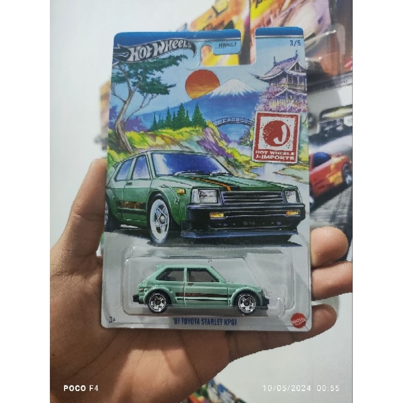 Hotwheels Toyota Starlet Reguler