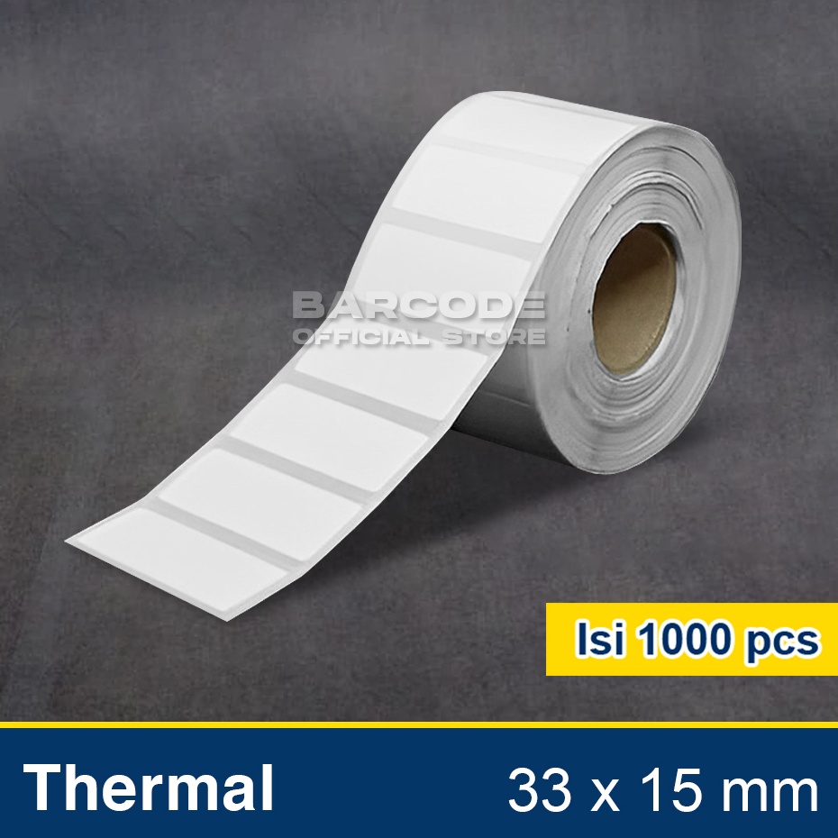 

Lebih Untung Label Thermal 33 x 15 mm Stiker Barcode 1 inch 1 pcs