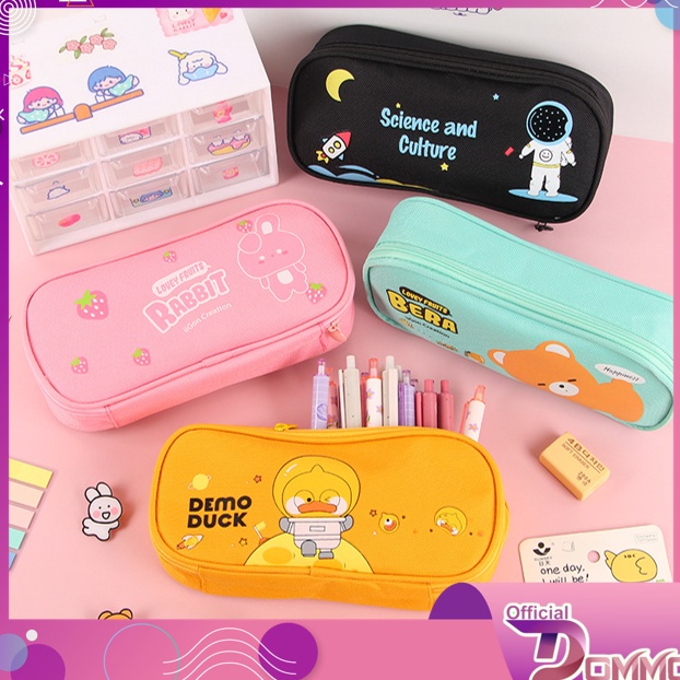 

Promo Terbaik DOMMO D6136 Tempat Pensil Kotak Pensil Karakter Lucu Tempat Pencil Fashion Korea Pencil Case Cute Tempat Alat Tulis
