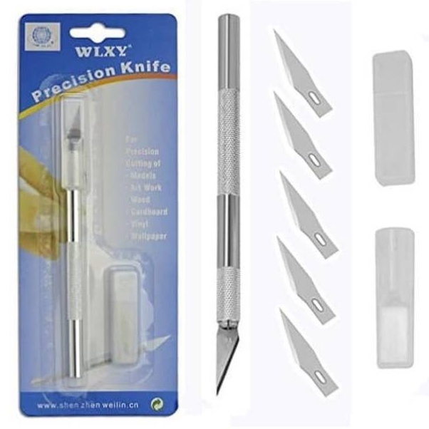 

Paling Irit WLXY 939 Gagang Pisau Cutter Refill untuk Servis IC Ukir Precision Knife Set 16273