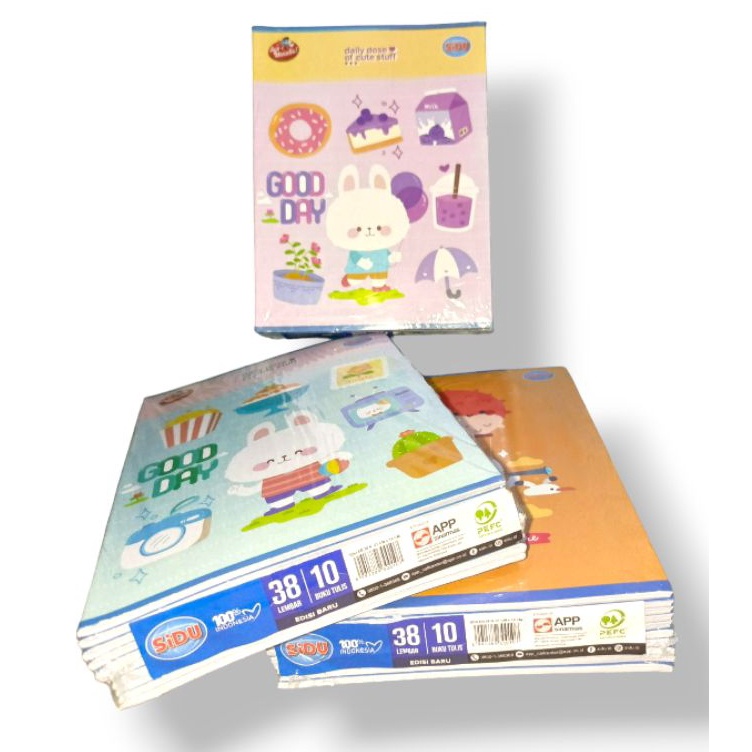 

Buruan Serbu Buku Tulis Sidu 38 Lembarsidu 38 lembar 1 pak isi 1 buku