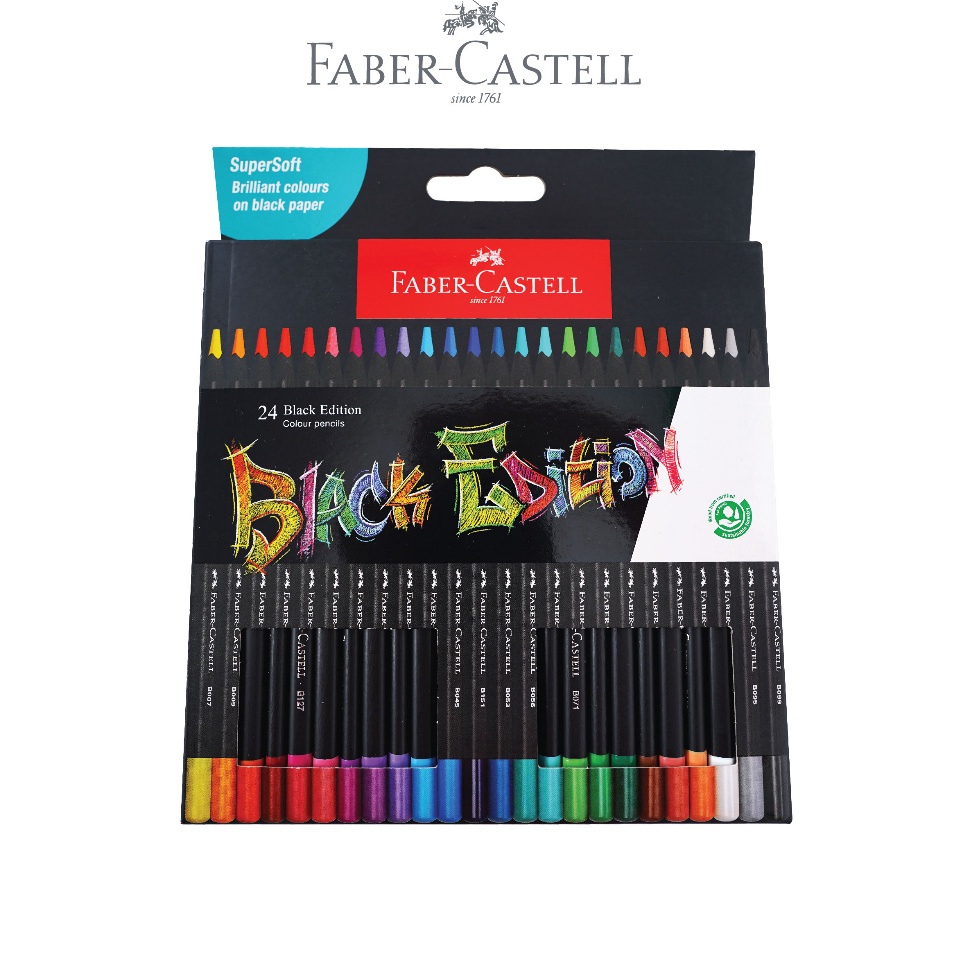 

Hadir Terpopuler FaberCastell Black Edition Colour Pencils Series