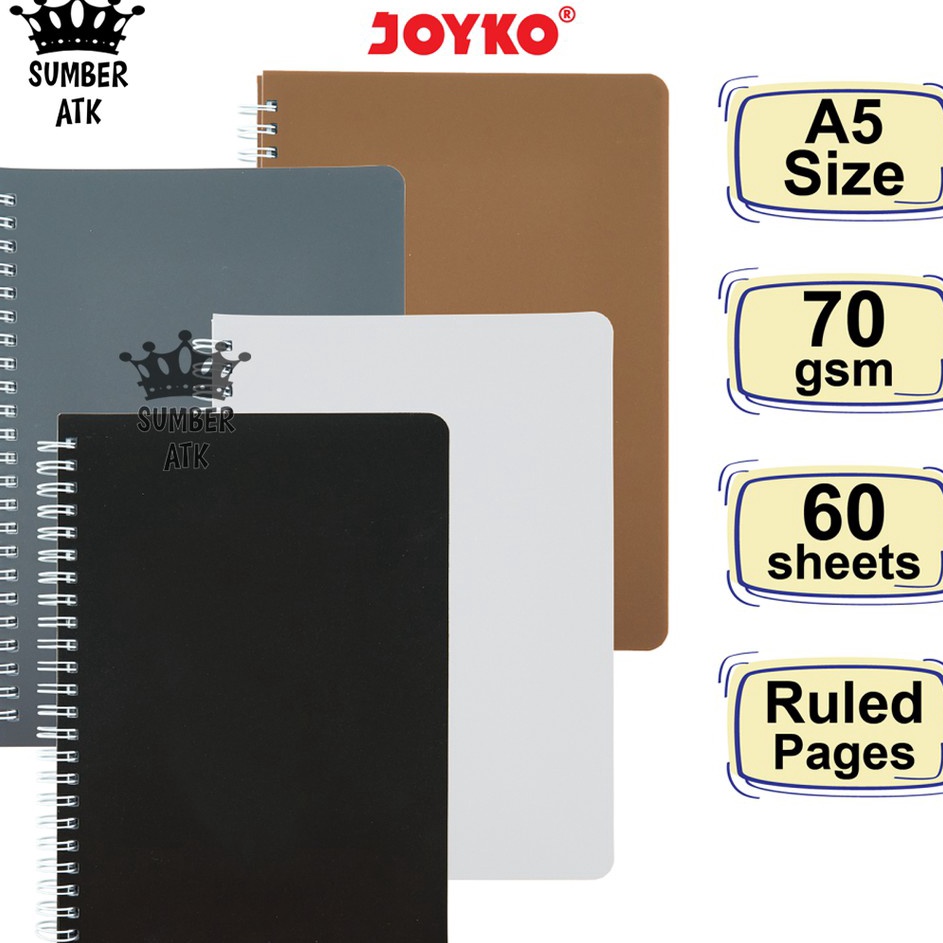 

Garansi Resmi Ruled Notebook Diary Agenda Buku Catatan Bergaris Joyko NB69