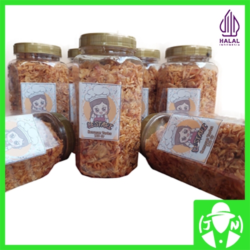 

Bawang goreng asli Toples 180 Gr Tanpa Campur Tepung - Lestari