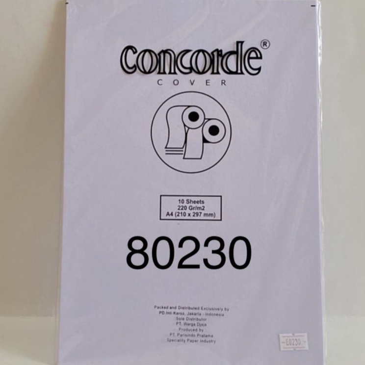 

Hadir Limited KERTAS CONCORDE A4 22 GRAM M2 WHITE 1 PACK ISI 1 LEMBAR