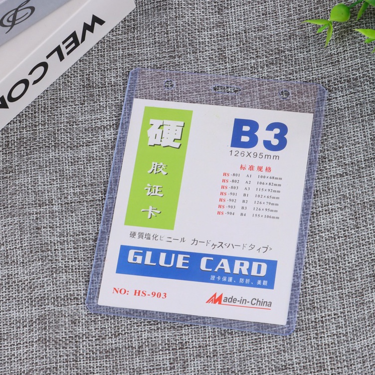

Diskon sd 3 2 PcsID Card B3 Plastik Kartu Nama Name Tag Tebal Plastik ID CARD