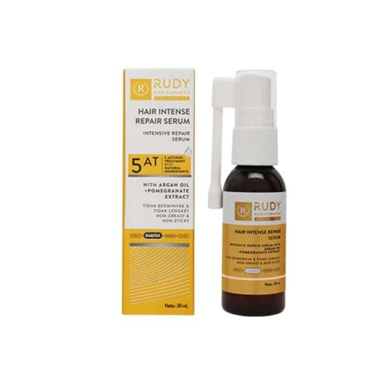 Rudy Hadisuwarno Hair Intense Repair Serum Rambut Rontok Rusak Bercabang