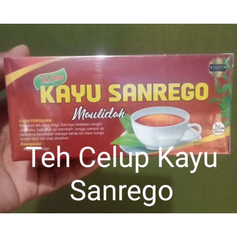 

Teh Celup kayu sanrego//Obat herbal teh celup kayu sanrego isi 20 kantong celup