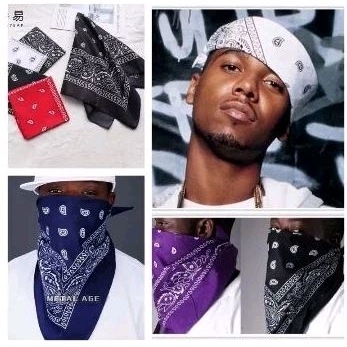 SLAYER BANDANA, SLAYER SEGI EMPAT MOTIF BATIK, SLAYER KAIN BANDANA