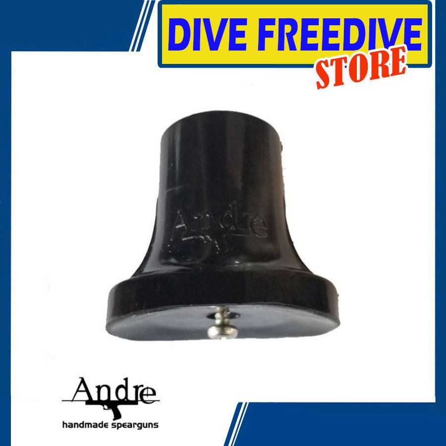 Butt End Popor Andre Speargun Kayu Cover Panah Ikan Selam Spearfishing Freediving Freedive Dive