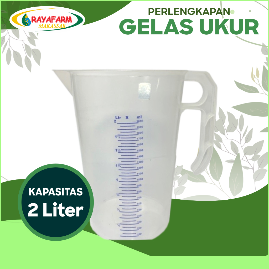 Gelas Ukur / Gelas Takar 2 Liter