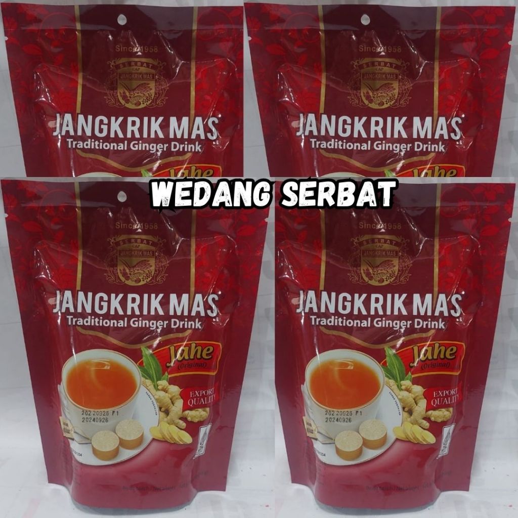 

Wedang Serbat Jahe Rempah Instan Khas Solo Segar Nikmat Menyehatkan Enak Minuman Rempah Herbal
