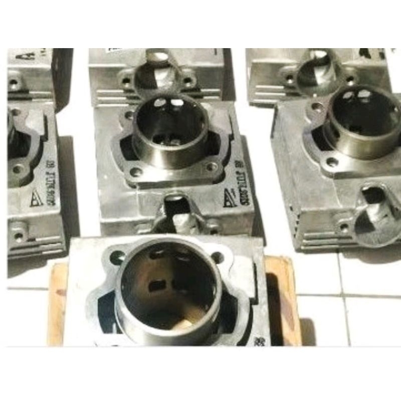 BLOK CILINDER SATRIA 2TAK HIU/LUMBA ORI