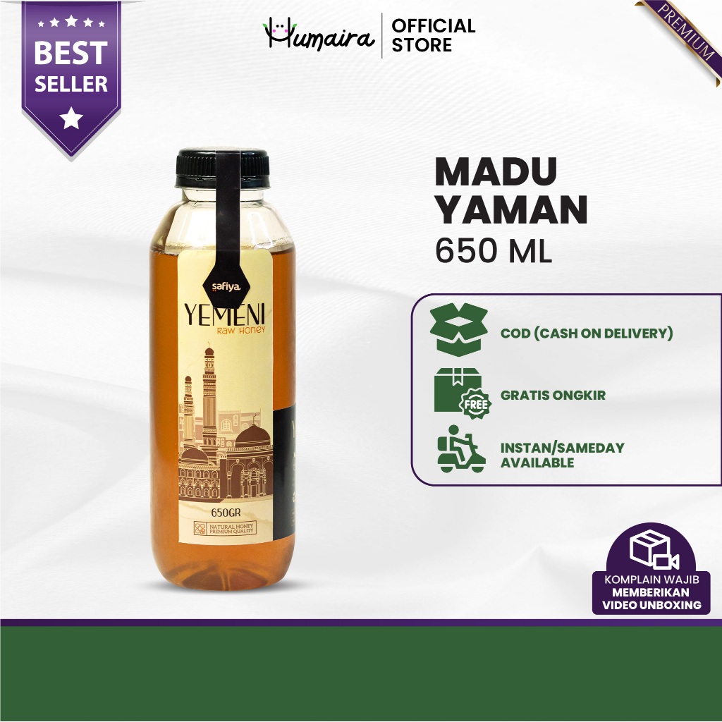 

Madu Yaman Marai 650 gr Safiya