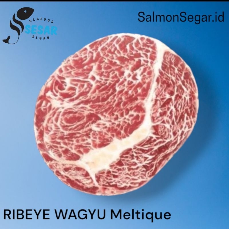 

Ribeye Wagyu Meltique Steak Prime Cut AUS Beef - Round Wagyu Meltik