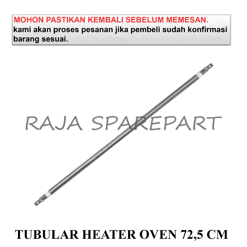 THO725 PEMANAS OVEN LURUS  / ELEMENT HEATER PEMANAS MICROWAVE/OVEN / TUBULAR HEATER OVEN 72,5 CM