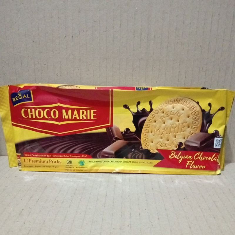 

Regal Choho Marie Belgian Chocolate Flavor 12 Premium Packs 96g