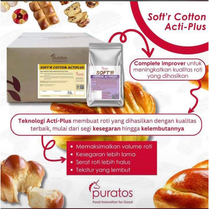 

Puratos Soft'r Cotton Actiplus