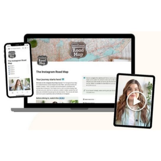 ecourse Katie Steckly – The Instagram Road Map