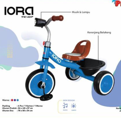 Sepeda  Roda 3 PMB Iora Tc-07