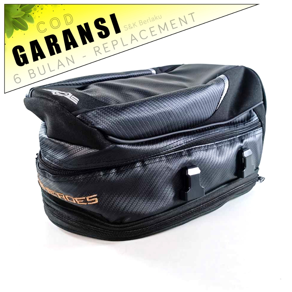 [COD] Tas Motor Touring Belakang Storage Bag Jok Driver Sepeda Trail Multifungsi Box Rider Sidebag H