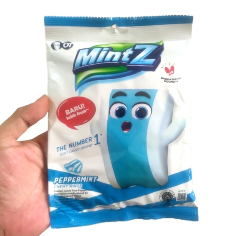 

Permen Mintz 1pack 115gram rasa mint soft candy permen lunak