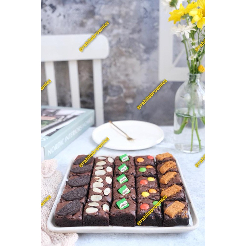

brownies panggang sekat isi 25