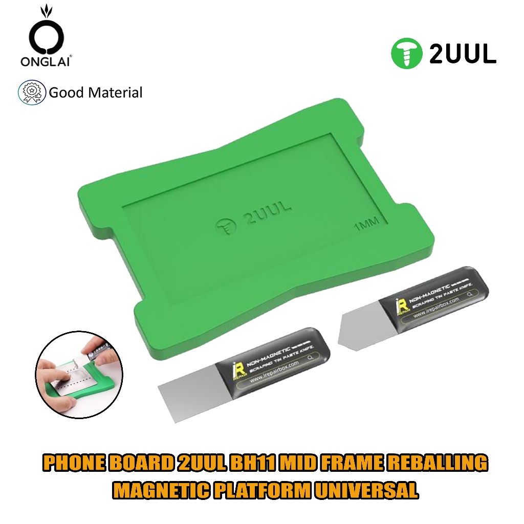 PAPAN MAGNET 2UUL BH11 Universal Phone Board Mid Frame Reballing Magnrtic Platform